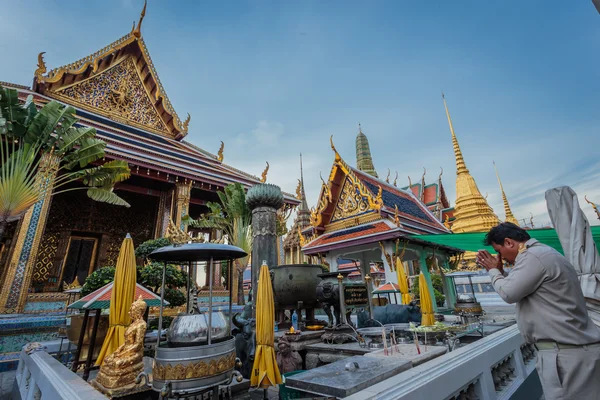 Schöner thailändischer Tempel Stockfoto