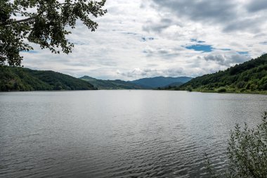 Sırbistan 'daki Celije Gölü' nde sakin bir sabah