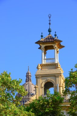 Montjuic, Barselona Kulesi. 