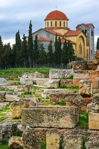 Kilise, Agia Triada (Holy Trinity), Atina, Yunanistan — Stok fotoğraf