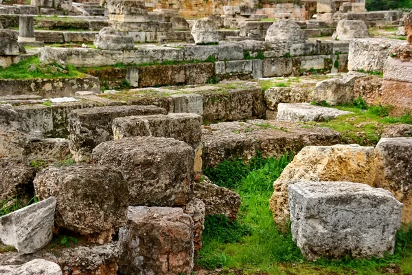 Steine in den kerameikos, athens, griechenland — Stockfoto