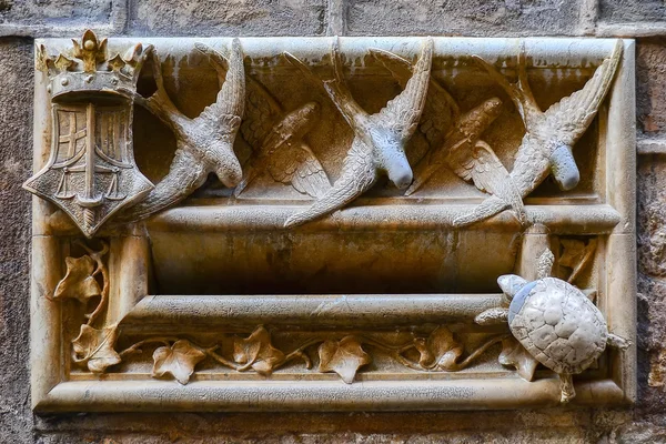 Barselona Gothic Mahallesi'nin — Stok fotoğraf