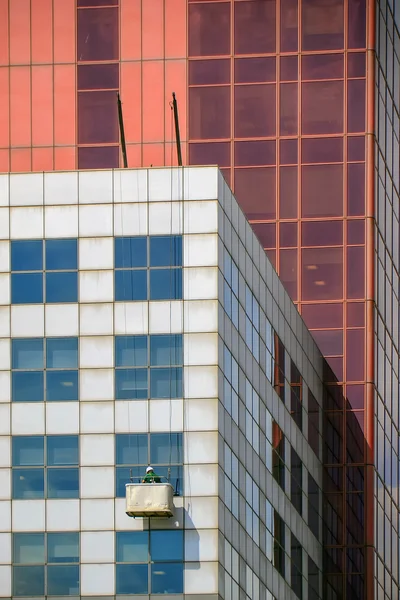 Detalj av byggnad i Barcelona — Stockfoto