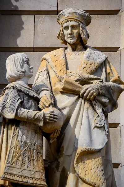 Statuia lui Columb din Barcelona — Fotografie, imagine de stoc