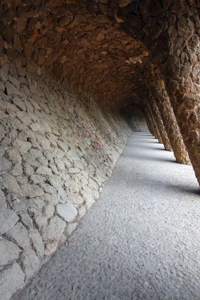 Colonnade en Guel park, Barcelona —  Fotos de Stock