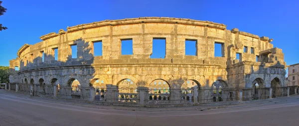 Pula, Horvátország - római amfiteátrum — Stock Fotó