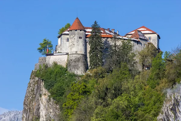 Dob, Slovinsko - pevnost na kopci — Stock fotografie