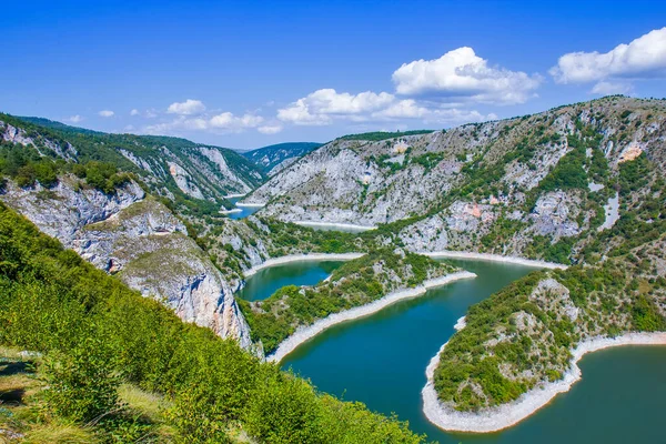 Meanders River Uvac Serbia — Stock Photo, Image