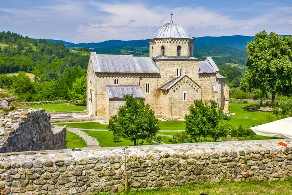 Oud Middeleeuws Klooster Gradac Servië — Stockfoto