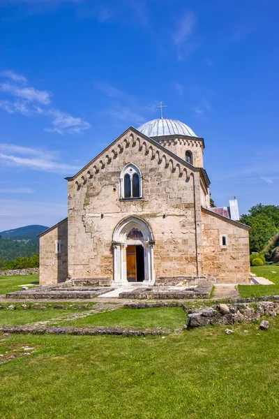 Régi Középkori Kolostor Gradac Szerbiában — Stock Fotó