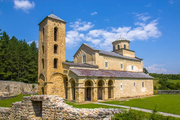 Sopocani Klooster Servië Bij Nova Varos — Stockfoto