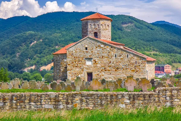 Sırbistan Novi Pazar Kentindeki Kutsal Havariler Kilisesi Peter Paul — Stok fotoğraf