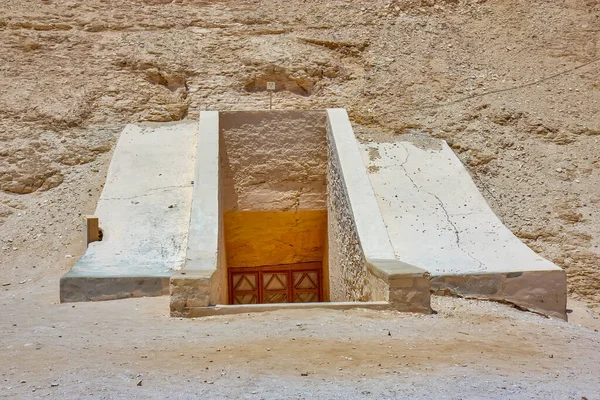 Гробница Фараона Рамсеса Долине Царей Луксор Египет — стоковое фото