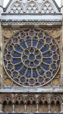Westminster Abbey, Kuzey yan - ayrıntı