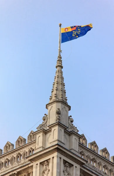 Флаг Вестминстерского аббатства — стоковое фото