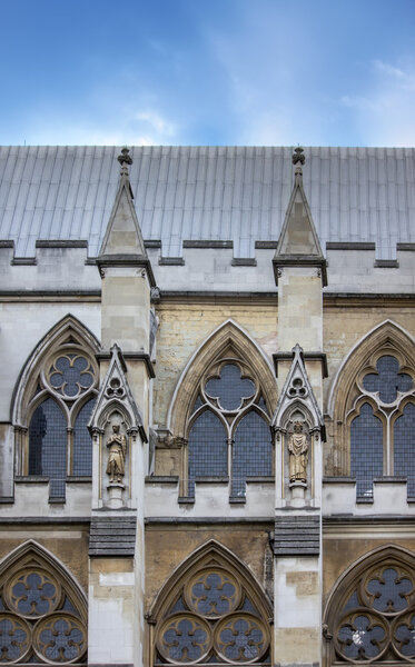 Westminster Abbey, Northern side - detail