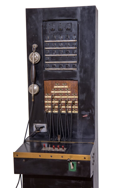 Old induction telephone exchange