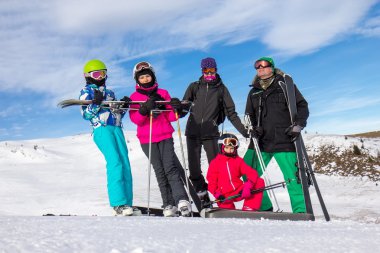 Aile Kayak üzerinde