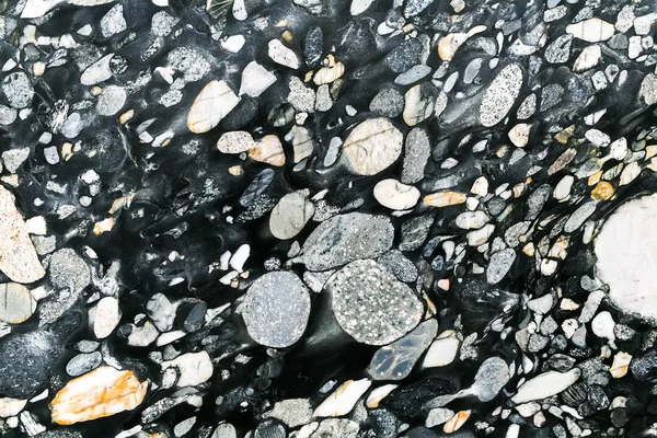 Pebbles rock fundo — Fotografia de Stock