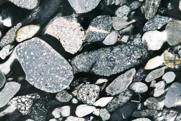 Pebbles rock fundo — Fotografia de Stock