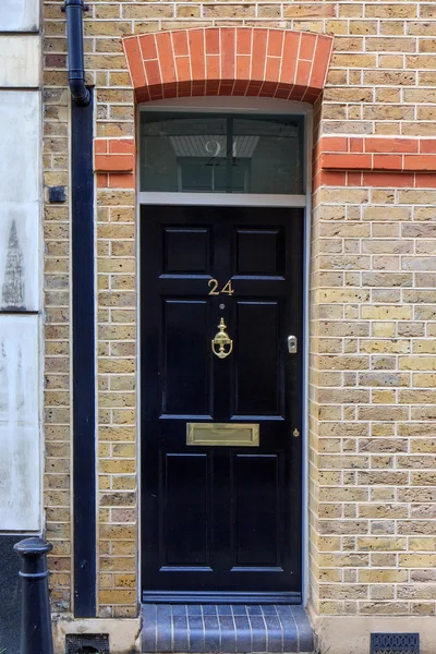 入り口のドア、ロンドン — ストック写真