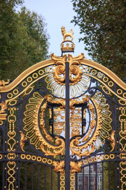 Buckingham Sarayı'na giriş kapısı detay
