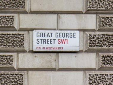 Londra 'daki sokak tabelası, UK