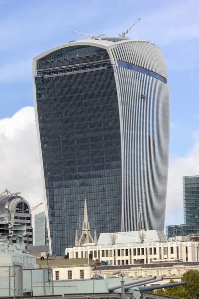 The 20 Fenchurch Street ' Walkie-Talkie' building — Stock Photo, Image