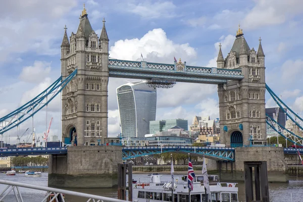 Wolkenkrabbers van de stad, Londo — Stockfoto