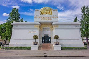 Viyana 'daki Iconic Secession Binası, bir Art Nouveau simgesi