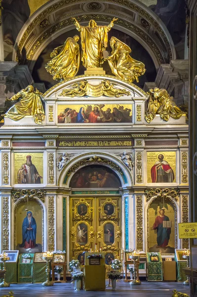 Innenraum der Kathedrale von St. Isaac — Stockfoto