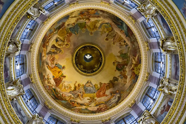 Loft i St. Isaac 's Cathedral, Sankt Petersborg, Rusland - Stock-foto