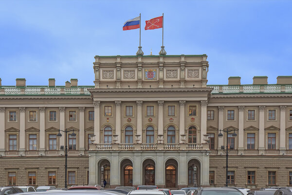 The Mariinsky Palace in Saint Petersburg