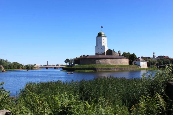 Saint Petersburg Vyborg Russia July 2021年7月4日 位于维堡的国立博物馆 维堡城堡 — 图库照片