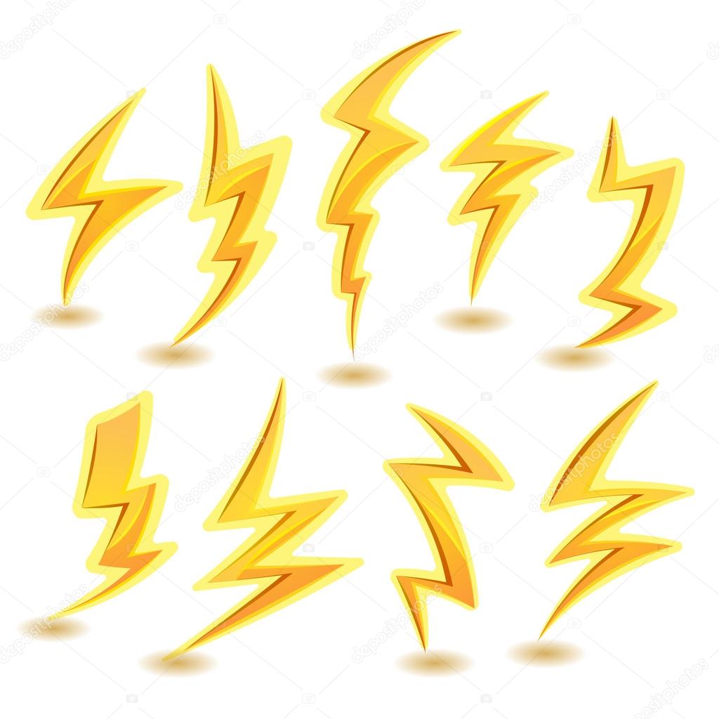 Dibujos animados rayos imágenes de stock de arte vectorial | Depositphotos Dibujos animados rayos imágenes de stock de arte vectorial | Depositphotos