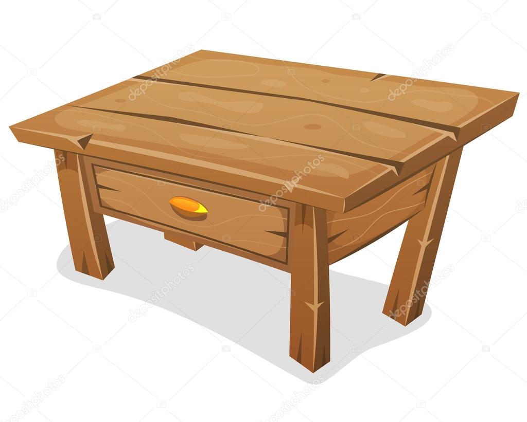 Wood Little Table