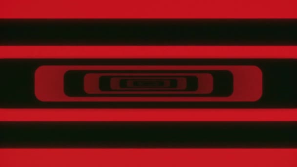 Streszczenie Retro 80S Tło Pasmami Pętla Paskowa Animacja Abstrakcyjnego 80S — Wideo stockowe