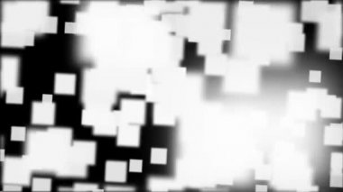 Soyut Asgari Giriş Animasyon Döngüsü / 4k Soyut bir arkaplan canlandırması En düşük kağıt kareleri ile çakışan fx