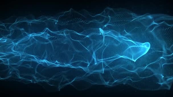 Abstract Beautiful Organic Patterns Waving Background Loop Animation Abstract Fractal — Αρχείο Βίντεο