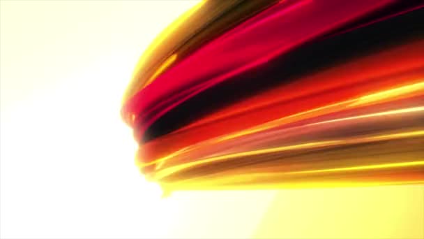 摘要高速光能冲程背景 4K动画的抽象背景 具有强大的高速冲程模式 粒子旋转和无缝环路 — 图库视频影像