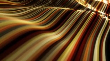 Soyut Işık Dizgileri Desenleri Akan Arkaplan Döngüsü
