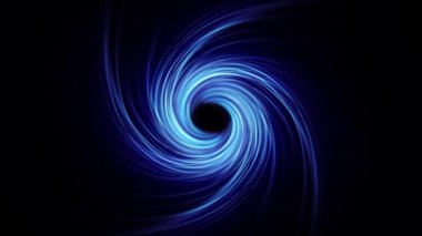 Soyut Sarmal Girdap Dönen Arkaplan Döndürme Döngüsü / 4k Soyut bir fantezi ışık spiral arka plan döngüsü animasyonu