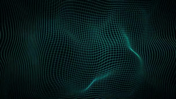 Abstract Minimal Stripes Ambient Background Loop Animação Abstrato Preto Branco — Vídeo de Stock