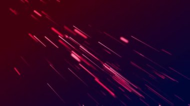 Soyut Teknoloji Arkaplanı Parlayan Çizgiler Döngü / 4k ile Soyut teknoloji neon tasarım arka planı Dijital ışık parlaması ve dikişsiz döngü