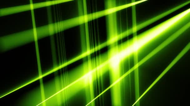 Abstraktní Technologie Pozadí Laserovými Světelnými Paprsky Smyčka Animace Abstraktního Technologického — Stock video