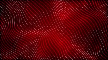 Soyut Dijital Ağ Şekli Fx Arkaplan Döngüsü / 4k Soyut bir fraktal dijital ağ arka planının bulanık odaksız döngü ile canlandırması