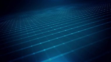 Soyut Dijital Veri Pleksi Teknolojisi Soyut bir pleksus şekil teknolojisi animasyonu Ağ dijital veri konsepti ve iletişimsiz döngüsü için hareketli çizgiler ve noktalar