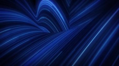 Soyut Işık Dizileri Örnekleri Akıyor Arkaplan Döngüsü / 4k Soyut bir teknoloji animasyonu Güçlü hız vuruşları desenleri ve dikişsiz döngüler