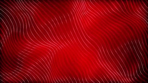 Abstract Digital Mesh Shape Achtergrond Loop Animatie Van Een Abstracte — Stockvideo