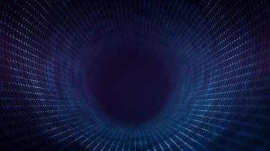 Soyut Plexus Geometrik Arkaplan Döngüsü